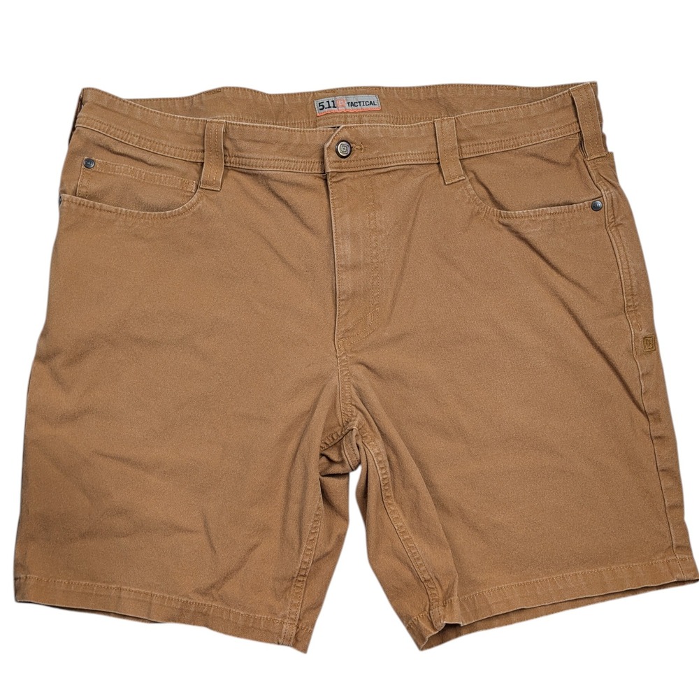 5.11 Tactical Chino Shorts Mens 40x9 Brown‎ Tan Khaki Utility Gorpcore Cargo